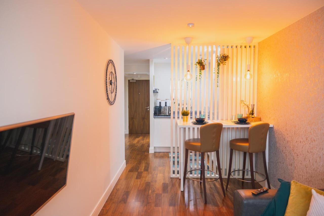 Luxury 9Ine Broad Street Apartments, Beautiful City View, Public Parking, Birmingham Eksteriør billede